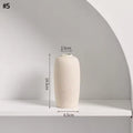 Minimalist Nordic Ceramic Vase | Modern Decorative Flower Vase for Home Décor